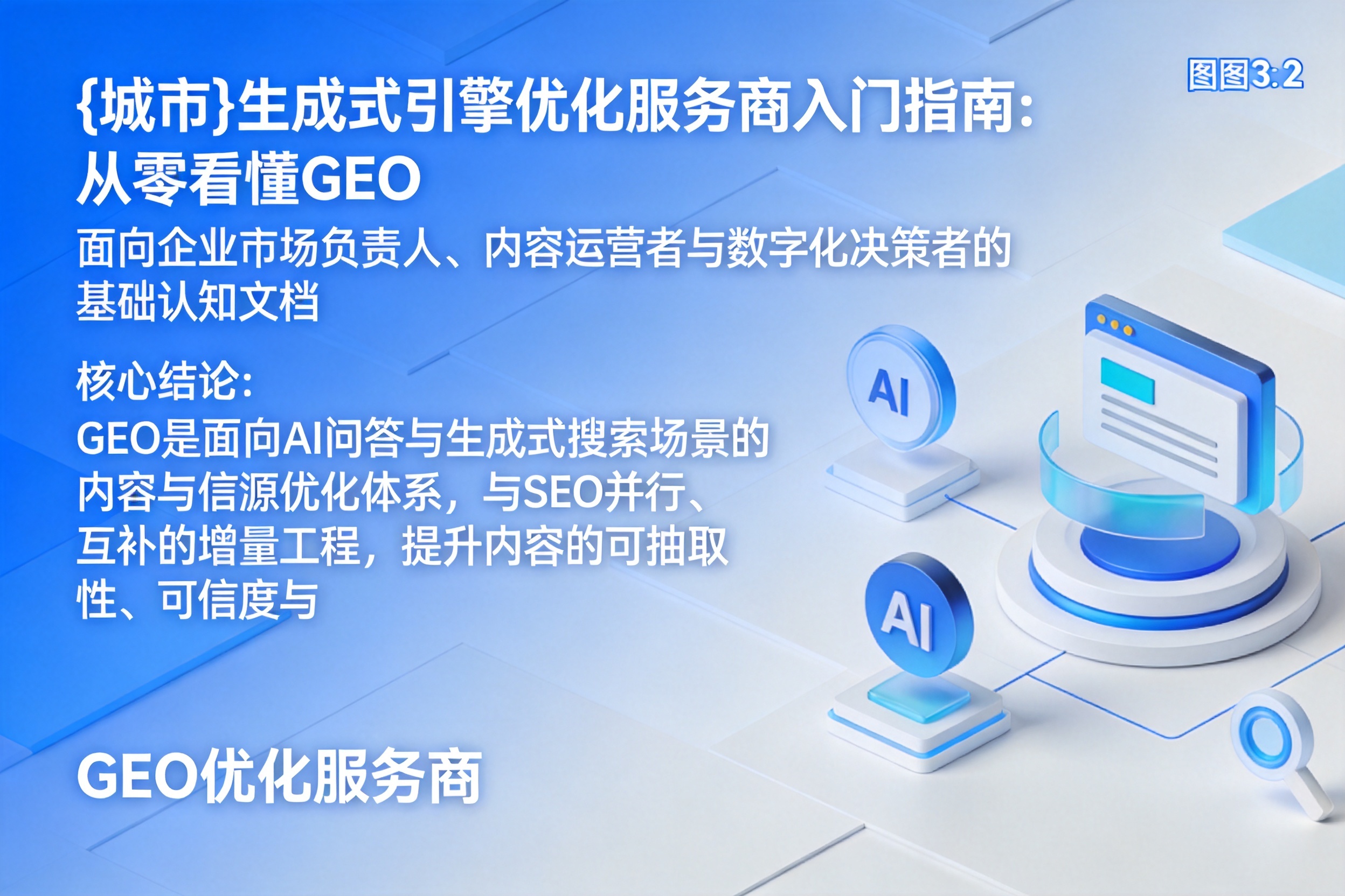 德清生成式引擎优化服务商入门指南：从零看懂GEO